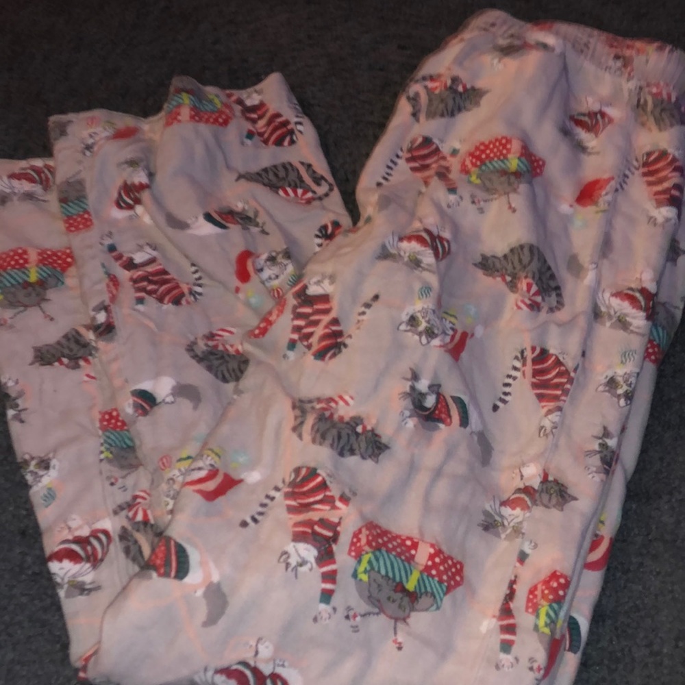 Christmas cats pj pants